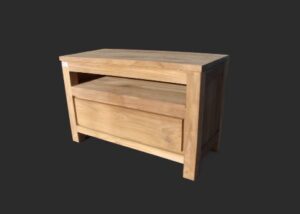tv kast met lade teak