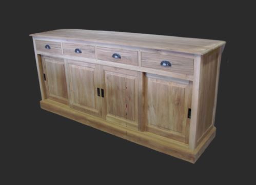 Buffetkast met schuifdeuren art 3585