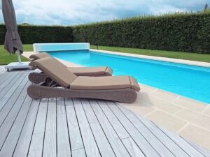 ligbed zwembad lounger West-Vlaanderen