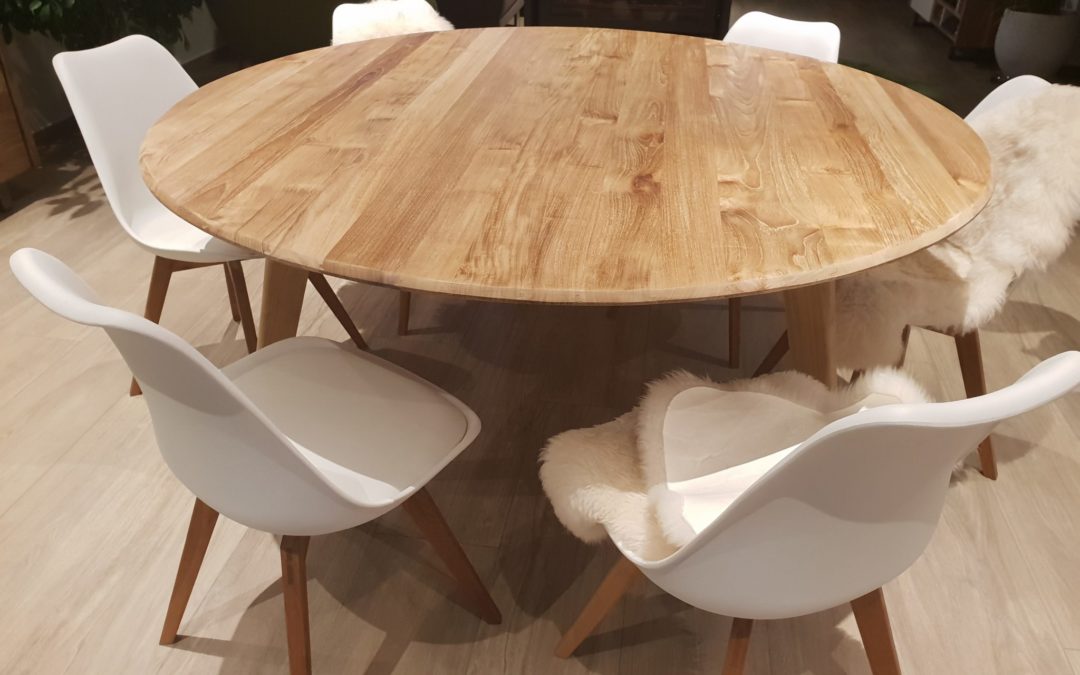 ronde designtafel