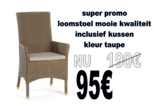 loomstoel promotie