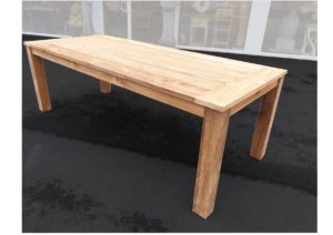 tafel meubelen West-vlaanderen Roeselare Kortrijk teak