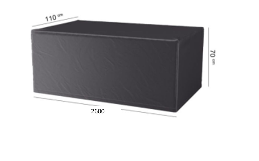 Hoes voor tuintafel 2600*1100*700H