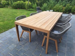 buitentafel teak design