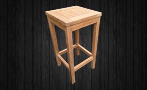 barstoel barstoelen teak barkruk