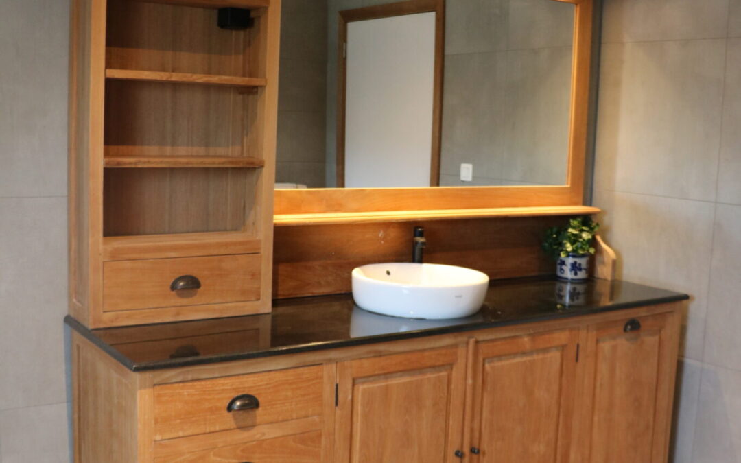 Badkamermeubel met graniet