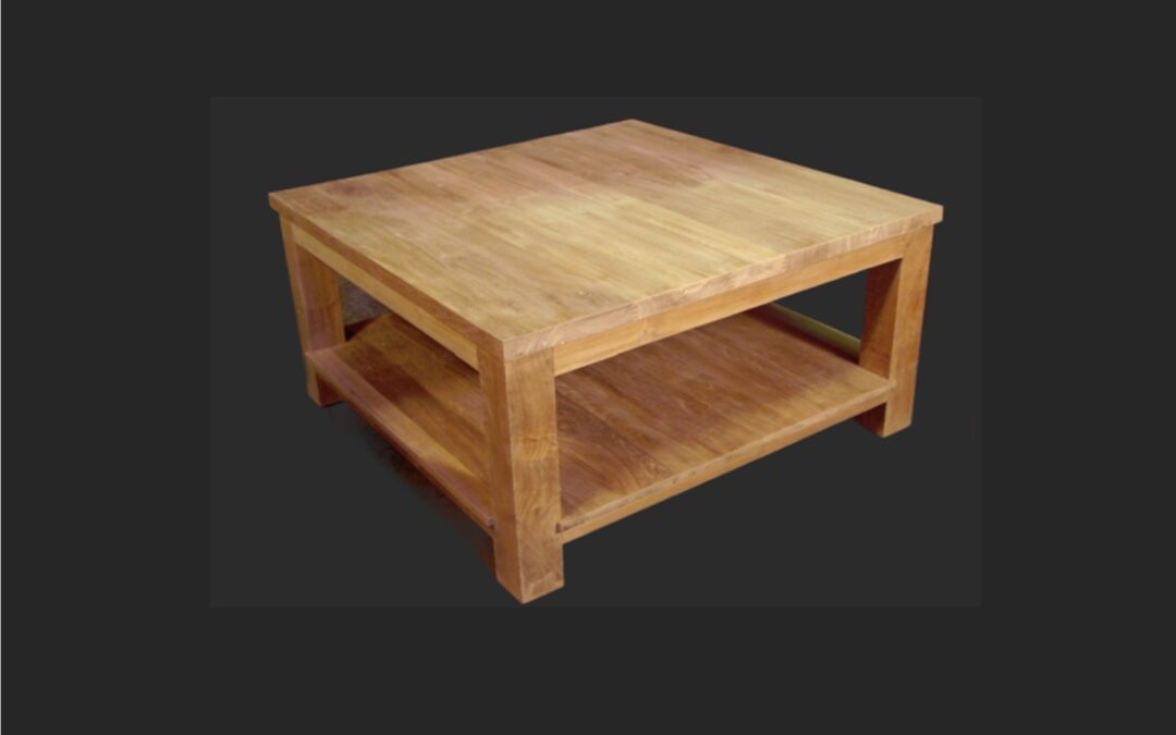 Twee tops salontafel