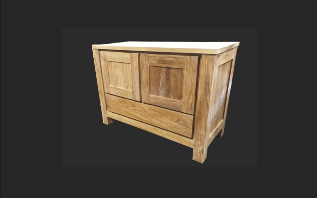 kast 2 deurs  + lade art 6297