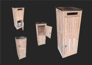 Brievenbus met dropbox