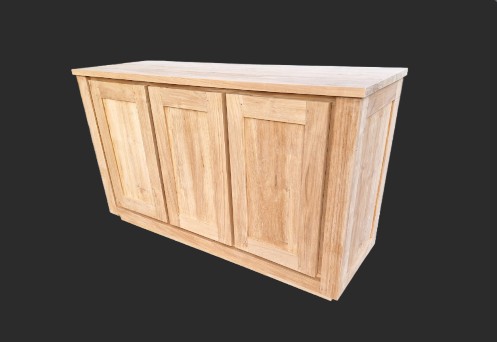 Buffetkast art 2082 driedeurs 2 kamers