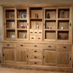 vitrinekast met laden