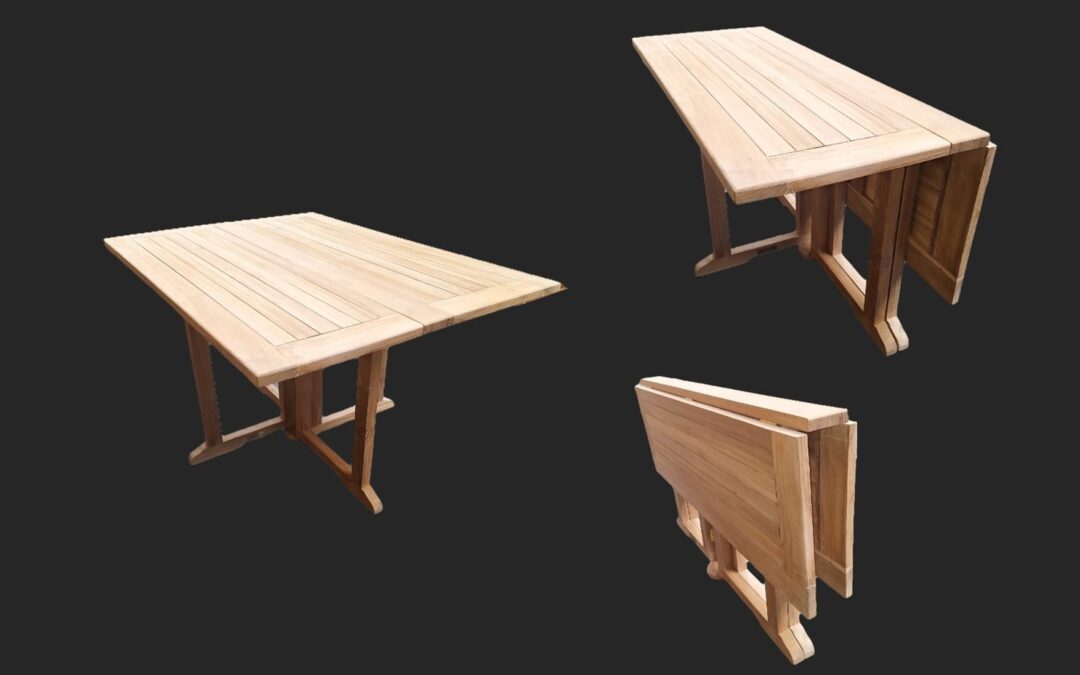 Vouwtafel vlinder art 7943