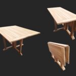vouwtafel teak