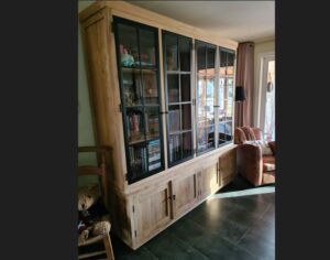 vitrinekast Roeselare teak